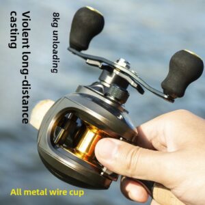 Pool Blade AK Lure Waterdrop Reel Anti-Break Line Long Casting Fishing Reel